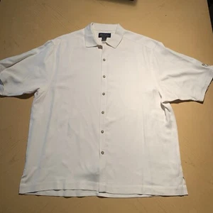 Byron Nelson Eleven Straight 100% Silk Button Down NFL Embroidered Logo Size XL - Picture 1 of 9