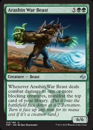 Fate Reforged - Arashin War Beast - Foil - Image 1 of 1
