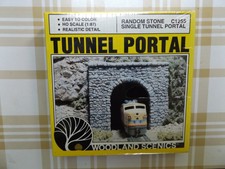 New Woodland Scenics Tunnel Portal Random Stone Ho Scale C-1255 Model Trains