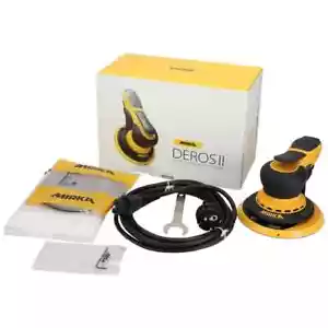 Mirka Deros II 625CV Eléctrico Lijadora 150mm 2,5mm Hub + 50 Schleifschei - Imagen 1 de 10
