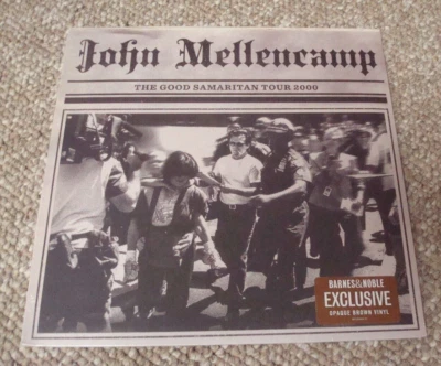 John Mellencamp Good Samaritan Tour 2000. B&N Brown Vinyl LP Record  NEW Sealed - Image 1 of 2