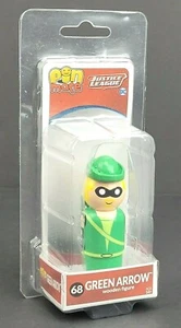 Pin Mates DC Justice League GREEN ARROW #68 2" Sammlerstück Holzfigur - Bild 1 von 7