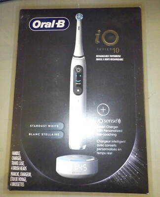 Oral-B iO Series 10 Rechargeable Electric Toothbrush with Pressure Sensor - Image 1 of 4