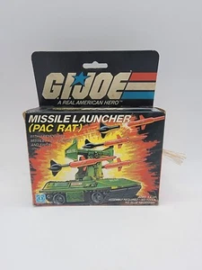 Lanzador de misiles vintage GI Joe ARAH Pac Rat con caja completa 1983 - Imagen 1 de 9