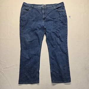 Pantalones de mezclilla Lee Riders azul índigo lavado oscuro adulto mujer talla grande 26W - Imagen 1 de 11