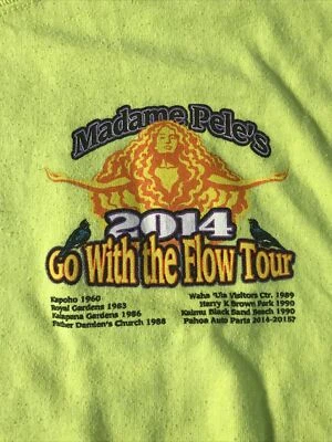 Camiseta manga larga Madame Pelé's Go With The Flow 2014 Tour Gildan grande larga     Foto 1 de 4
