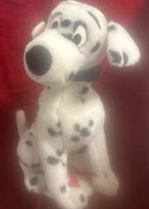 13" VINTAGE DISNEY 101 DALMATIANS PERDITA DOG W COLLAR STUFFED ANIMAL PLUSH RARE - Picture 1 of 12