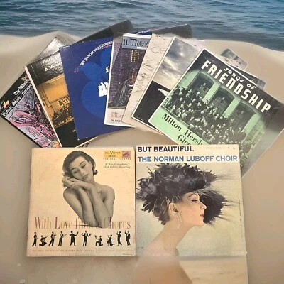 Rare Vtg. 9 Choral and Classical Vinyl Collection Featuring Legendary Conductor - Image 1 of 4
