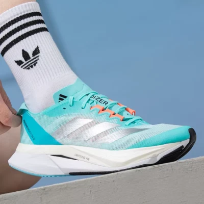 [ID6901] Women's Adidas ADIZERO BOSTON 12 W Running Sneakers Shoes Aqua New - Image 1 of 4
