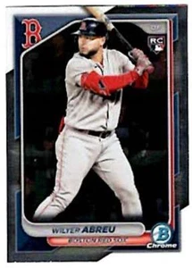 WILYER ABREU Red Sox ~ 2024 Bowman Chrome Rookie ~ FREE SHIPPING - Picture 1 of 1