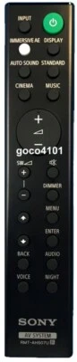 RMT-AH507U Genuine Original SONY AV SYSTEM SoundBar Remote Control RMTAH507U NEW - Image 1 of 2