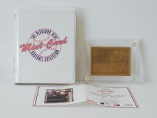 1992 TOPPS FRANK THOMAS BRONZE BASEBALL CARD - HIGHLAND MINT - #1161/5000!