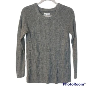 Women's Sonoma Grey Long Sleeve Knit Sweater Size Small - Picture 1 of 9
