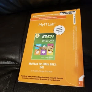 MyITLab Student Access Code for Office 2013: Go! By Gaskin, Vargas, McLellan - Picture 1 of 4