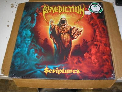 Benediction - Scriptures LP new sealed Nuclear Blast black vinyl death metal - Image 1 of 2