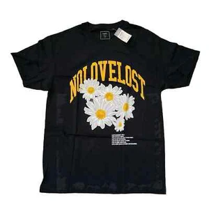 No Love Lost T-Shirt Rue 21 schwarz gelb Größe Large - neu mit Etikett - Bild 1 von 1