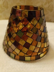 Candle Lite Glass Mosaic Candle Topper - Picture 1 of 7