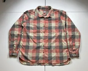Carhartt Check Plaid Button Up Hemd Damen M (8/10) rot Outdoor Workwear - Bild 1 von 8