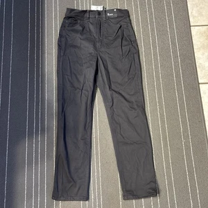 Neu mit Etikett Express Damen schmale superhohe Hose kurz geschnitten Gr. 4R - Bild 1 von 4