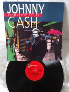 Johnny Cash-The Mystery Of Life LP 1991 Stunning UK 1st Pressing - Picture 1 of 3