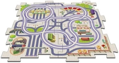 Chuggington Puzzle Town Panel Set Curva 4 Piezas Foto 1 de 2