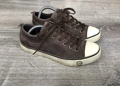 UGG Australia Evera 1888 Womens Size 7.5 Chestnut Brown Suede Sneaker Shoes - Image 1 of 4
