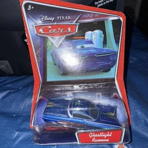 DISNEY Pixar Cars "GHOSTLIGHT RAMONE"  NEW DIECAST MATTEL 1:55 - Picture 1 of 3