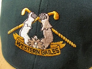 Western Gailes Hat Mens Green Adjustable United Kingdom Golf Country Club Logo - Picture 1 of 8