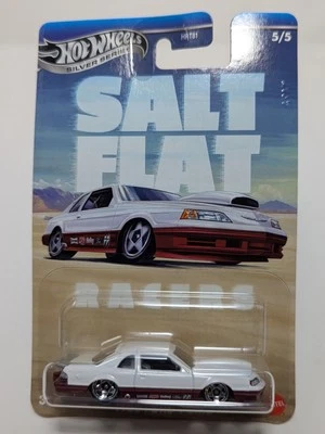 Hot Wheels HW 2024 SALT FLAT 1988 FORD T-BIRD WHITE RED 5/5 - Image 1 of 2