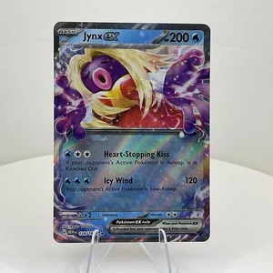 Jynx ex 124/165 (Doble Raro) Escarlata y Violeta 151 Pokemon Juego de Cartas Coleccionables Holo Tarjeta de Lámina - Imagen 1 de 3