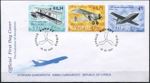 Cyprus 2021. Aviation History (Mint) First Day Cover - Picture 1 of 1