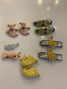 10 Vintage Haarspangen Spangen Well Loved 1940’s/1950’s - Bild 1 von 9