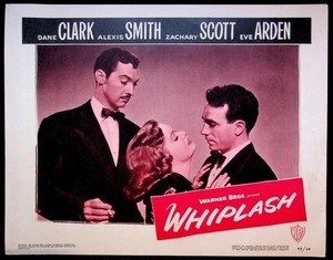 Whiplash (1948) Original 11x14 Lobby Card Zachary Scott Alexis Smith Dane Clark - Picture 1 of 2