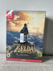 Nintendo Switch Legend of Zelda: Breath of the Wild - Edizione Speciale NUOVO - Foto 1 di 9