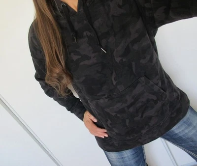 ZELLA Womens Medium Black Sweatshirt Pullover Hoodie - Image 1 of 4