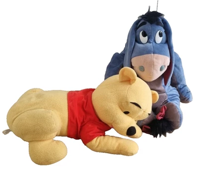 I-aah Esel und Winnie Pooh Disney Plüsch Stofftiere Kuscheltiere Mattel XXl 60cm - Bild 1 von 4