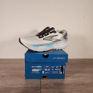 NEW! BROOKS Glycerin GTS 21 Cushion Support Men Size 10.5 Coconut/Forged Iron - Picture 1 of 8