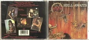 Slayer Hell Awaits CD 1988 Restless CANADA Press Metal Blade Thrash RARE - Bild 1 von 2