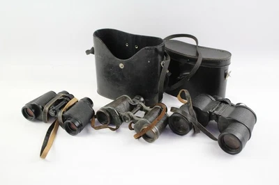 Vintage Carl Zeiss Jena & 6nu 8x40 Tento UdSSR Fernglas mechanisch funktionstüchtig - Bild 1 von 4