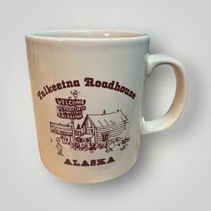 Taza de café Talkeetna Roadhouse Alaska Coloroll hecha en Inglaterra de colección - Imagen 1 de 6