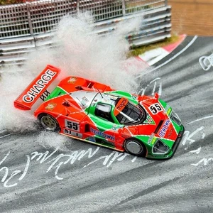 1/64 MotorHelix Mazda 787B Le Mans Winner Diecast Toy Car Model Collectible Gift - Picture 1 of 19