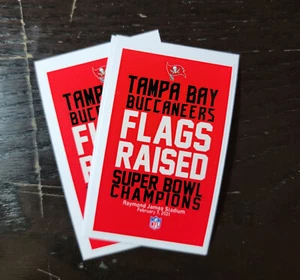 2021 TAMPA BAY BUCCANEERS SUPER BOWL CHAMPIONS STICKER brady ab evans barrett - Picture 1 of 1