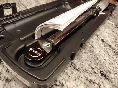 Snapon Tools 3/8" Drive SAE Adjustable Click-Type Fixed Ratchet Torque Wrench... - Image 1 of 4