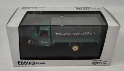 EBBRO 1:43 DAIHATSU CM 3WHEEL TRUCK WITH CANVAS TOP 1962 LIMITED - Image 1 of 4