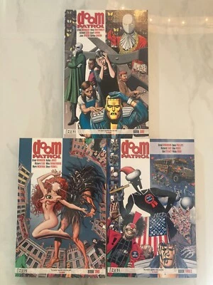 Cómics Doom Patrol Vol 1 2 3 de Grant Morrison Vertigo SC (cubierta blanda) Foto 1 de 4