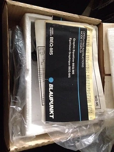 porsche Blaupunkt Vintage BEQ-MS Graphic Equalizer-VERY RARE Vintage-SHIPS N 24H - Picture 1 of 5