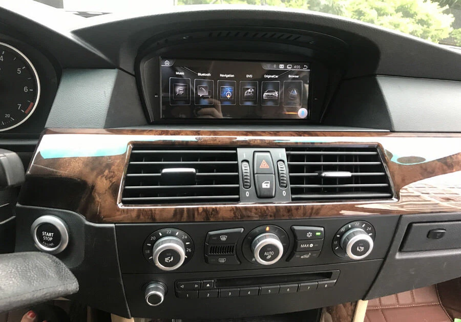 For BMW 530i 535i 550i 545i 525i 2005-08 8.8" Android 13 GPS Navigation Carplay - Image 1 of 4