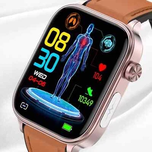 Smartwatch Herren Damen Uhr für iPhone Samsung Huawei Xiaomi HD Bildschirm !NEU! - Bild 1 von 26