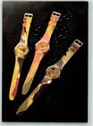 39797673 - Werbung Swatch La Collection Blum Uhr 1996