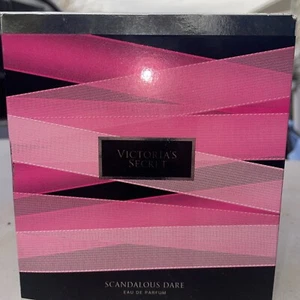 VICTORIA'S SECRET Perfume SCANDALOUS EAU DE PARFUM W/ ATOMIZER PUFFER 3.4oz - Picture 1 of 7